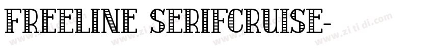 FreeLine SerifCruise字体转换